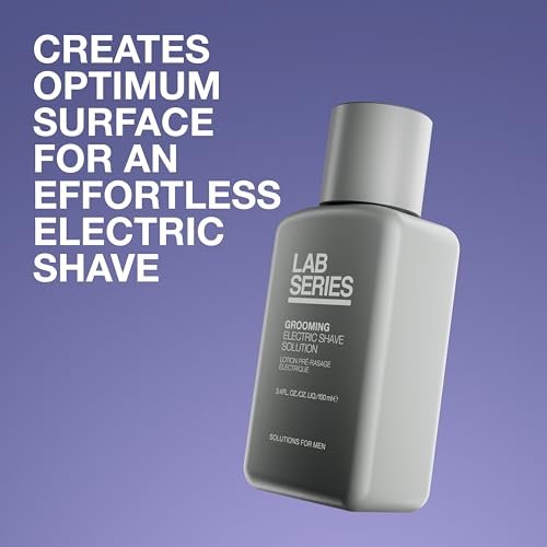 Lab Series Men's Grooming Effortless Pre-Electric Shave Solution - Cools & Refreshes Skin - 3.4 Fl Oz Avelisse