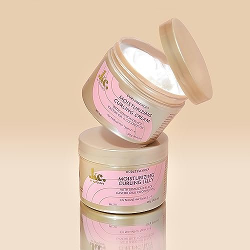 KeraCare CurlEssence Moisturizing Coconut Curling Cream - With Jamaican Black Castor Oil & Coconut Oil - Silicone & Paraben Free - 11.25 oz - görsel 10