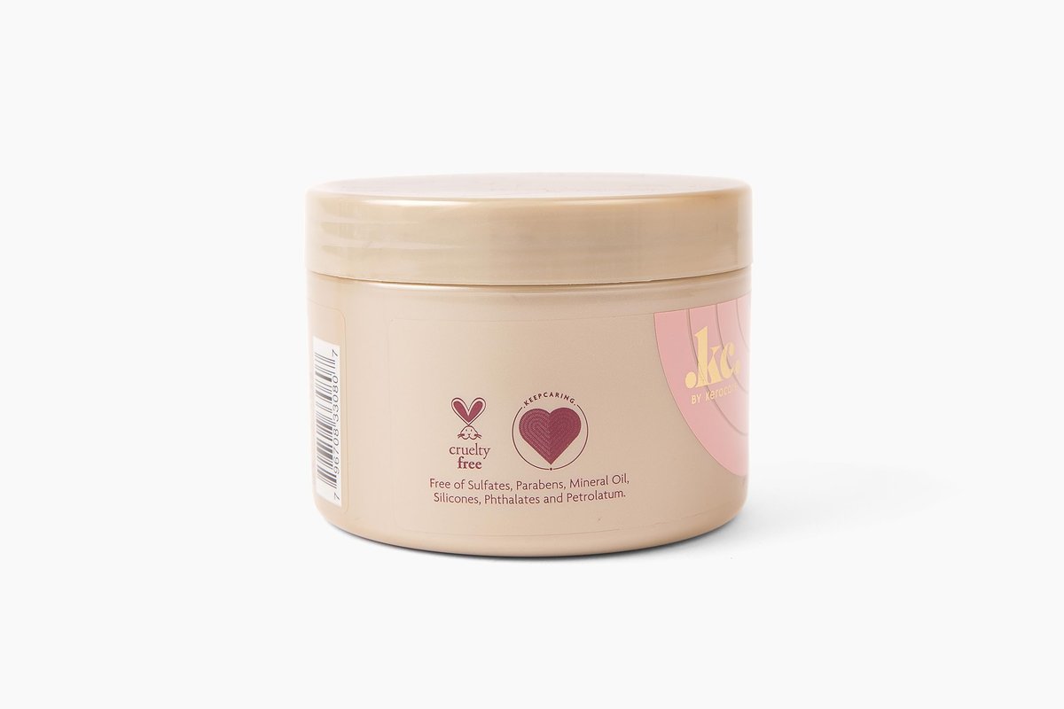KeraCare CurlEssence Moisturizing Coconut Curling Cream - With Jamaican Black Castor Oil & Coconut Oil - Silicone & Paraben Free - 11.25 oz - görsel 3