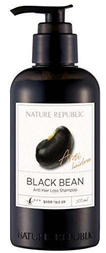 Nature Republic Black Bean Anti Hair Loss Shampoo - 10.14 oz / 300ml - görsel 2