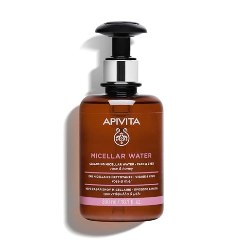 Apivita Micellar Water Hydrating & Nourishing Cleansing Micellar Water for Face & Eyes with Rose & Honey - 10.1 Fl Oz - görsel 2
