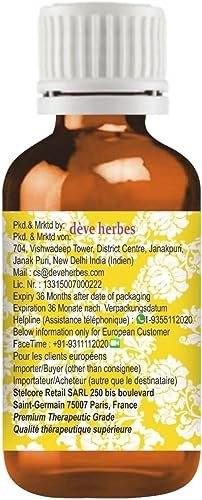 dève herbes Arnica Oil (Arnica Montana) - Infused, Pure, Non-Sticky, Lightweight Facial Oil for Men & Women - 30ml (1 oz) - görsel 8