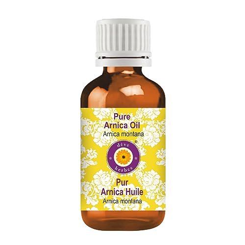 dève herbes Arnica Oil (Arnica Montana) - Infused, Pure, Non-Sticky, Lightweight Facial Oil for Men & Women - 30ml (1 oz) - görsel 2