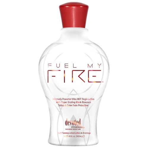 Fuel My Fire Super Sizzling Black Bronzing Lotion 12.25 oz by Devoted Creations Avelisse