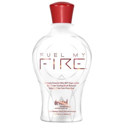 Fuel My Fire Super Sizzling Black Bronzing Lotion 12.25 oz by Devoted Creations Avelisse