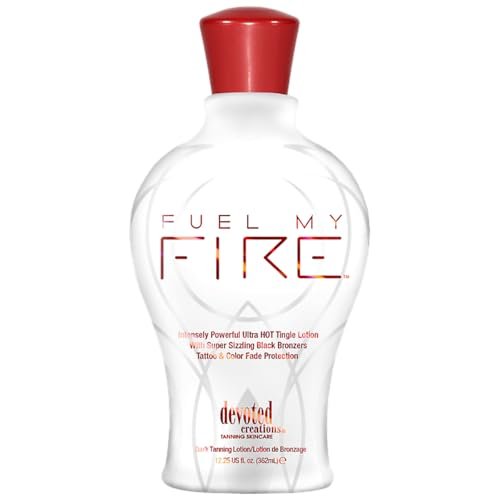 Fuel My Fire Super Sizzling Black Bronzing Lotion 12.25 oz by Devoted Creations Avelisse