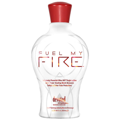 Fuel My Fire Super Sizzling Black Bronzing Lotion 12.25 oz by Devoted Creations Avelisse