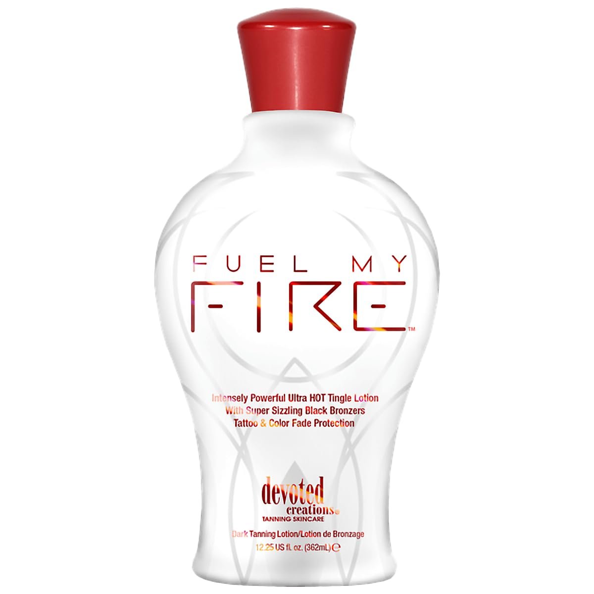 Fuel My Fire Super Sizzling Black Bronzing Lotion 12.25 oz by Devoted Creations Avelisse