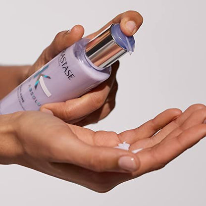 Kérastase Blond Absolu Bain Ultra-Violet Shampoo - Neutralizes Brass, Restores Shine & Softness for Blonde, Highlighted & Gray Hair Avelisse