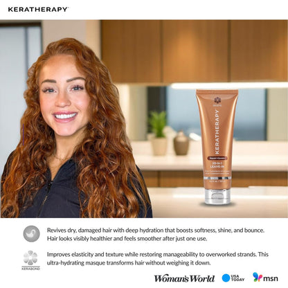 KERATHERAPY Keratin Infused KeratinFIXX 20-in-1 Leave-in Conditioner with Caviar Extract & Argan Oil - 4.2 fl oz Avelisse