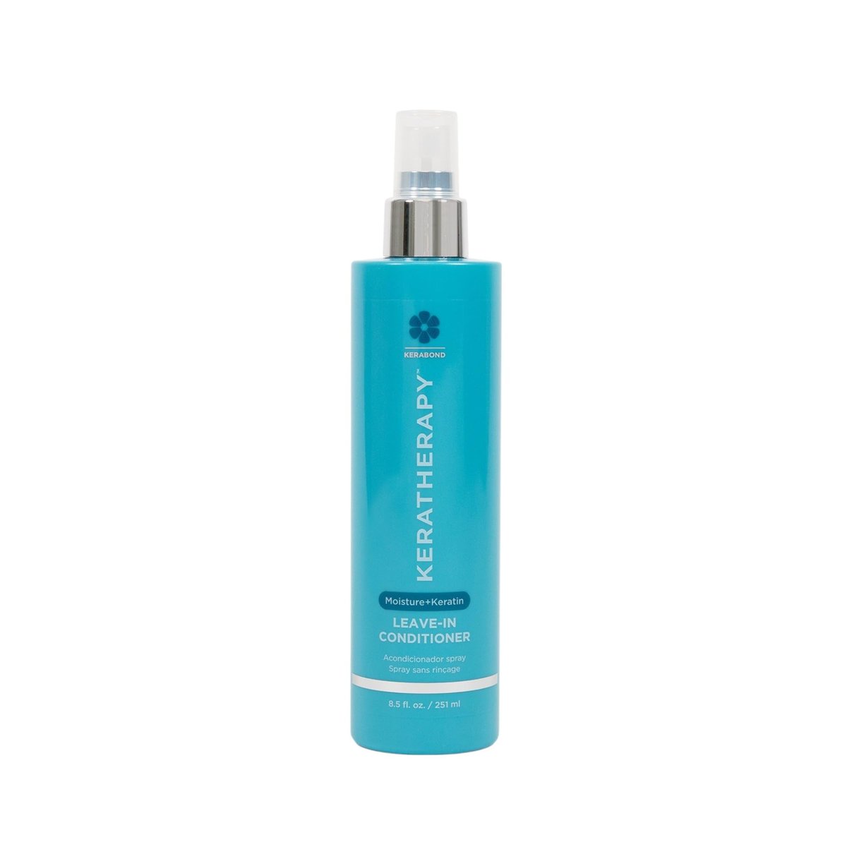 KERATHERAPY Keratin Infused Moisture Leave In Conditioner Spray - 8.5 oz - Hydrating Leave-In with Jojoba Oil & Arginine for Damaged Hair Avelisse