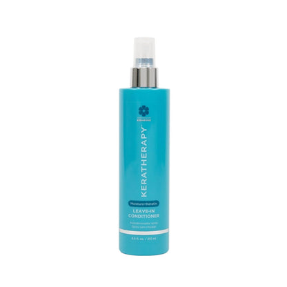KERATHERAPY Keratin Infused Moisture Leave In Conditioner Spray - 8.5 oz - Hydrating Leave-In with Jojoba Oil & Arginine for Damaged Hair Avelisse