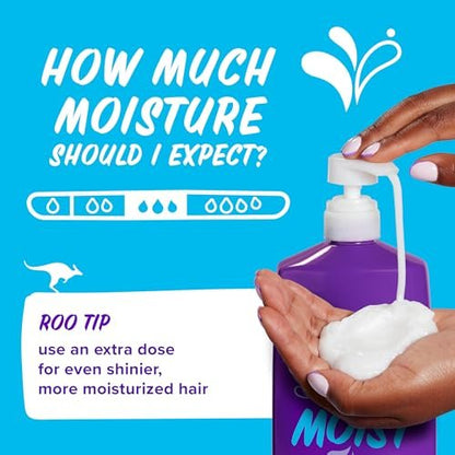 Aussie Miracle Moist Conditioner with Avocado & Jojoba Oil, Paraben Free, 26.2 fl oz