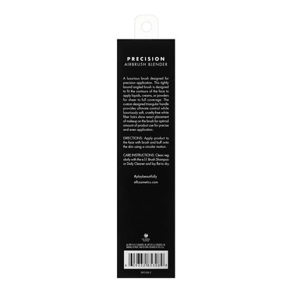 e.l.f. Precision Airbrush Blender - Angled Synthetic Foundation Brush for Liquid, Cream, or Powder Makeup - Vegan & Cruelty-Free Avelisse