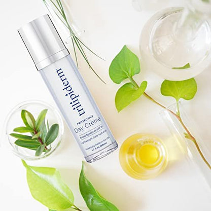 Trilipiderm Protective Day Crème SPF 30 2-Pack – Daily Face Moisturizer with Sunscreen for Dry & Sensitive Skin, Anti-Aging Cream, 1.7 oz Airless Pump Bottles