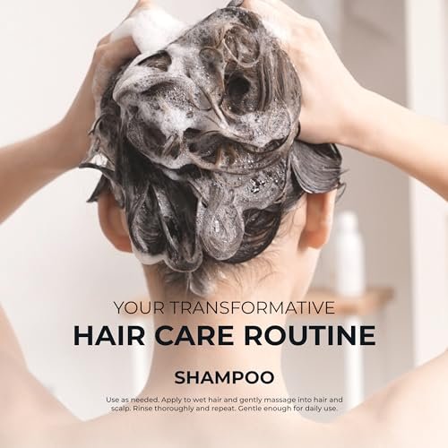 Hairmax Density Shampoo for Thinning Hair – Gentle Cleansing & Exfoliating Formula for Men & Women, 10 fl oz (300 ml) Avelisse