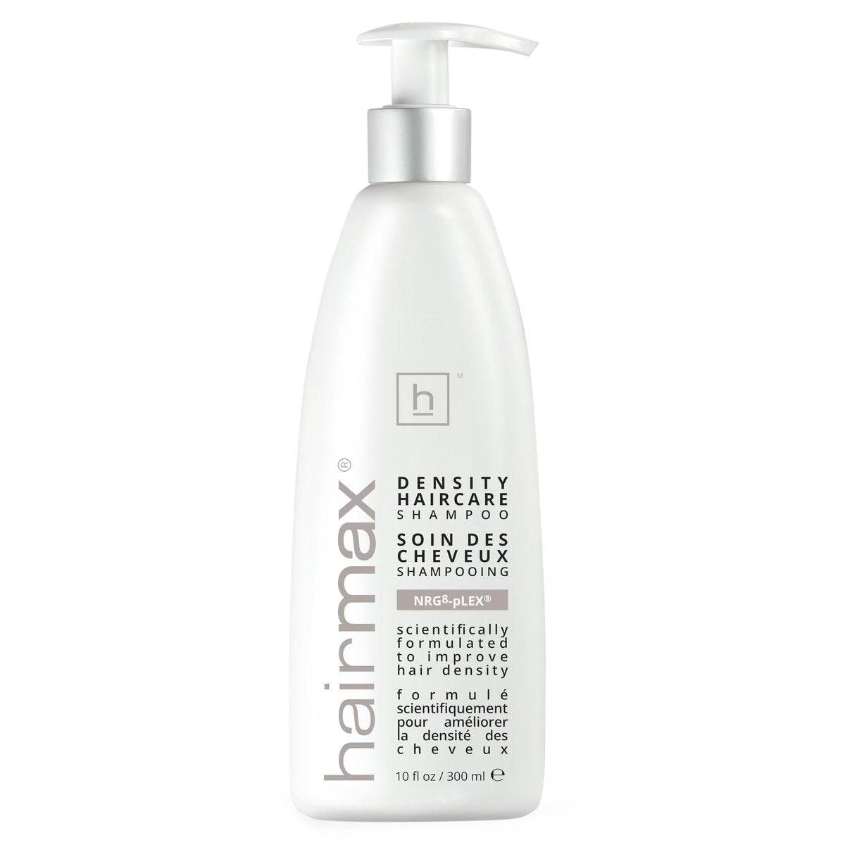 Hairmax Density Shampoo for Thinning Hair – Gentle Cleansing & Exfoliating Formula for Men & Women, 10 fl oz (300 ml) Avelisse