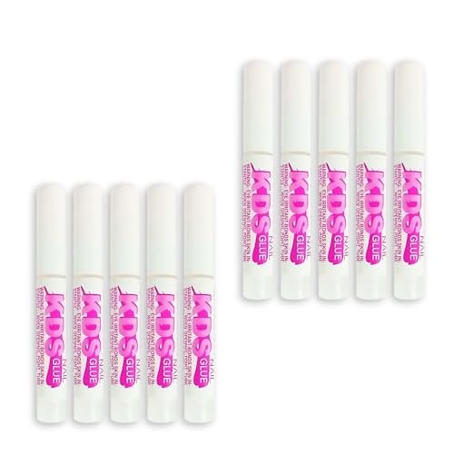 MadayFormula KDS Professional Nail Glue – 10 Pack Clear Nail Tip Extension Adhesive 0.075 Fl Oz Each - görsel 2