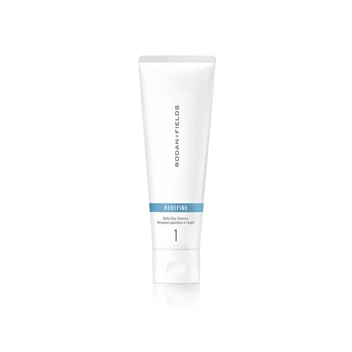 RODAN + FIELDS Redefine Daily Face Clay Cleanser (125 mL) - Exfoliating Face Wash & Mask for Sensitive Skin, Anti-Aging for Women and Men Avelisse