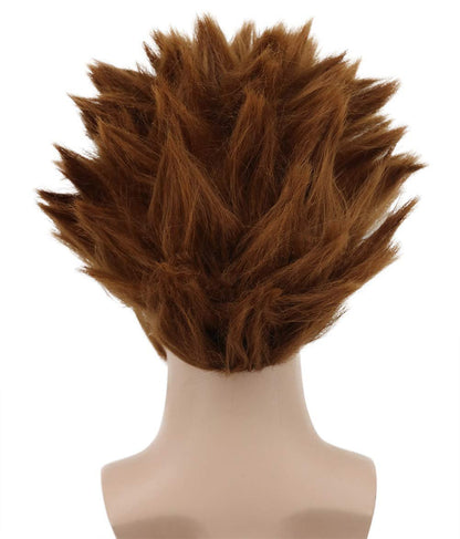 karlery Men Short Straight Dark Brown Wig – Halloween Costume & Cosplay Party Wig