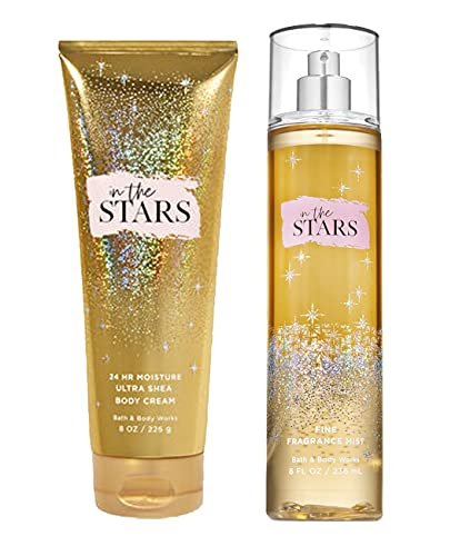Bath & Body Works In The Stars Ultra She Body Cream & Fine Fragrance Mist Set (Packaging May Vary) Avelisse