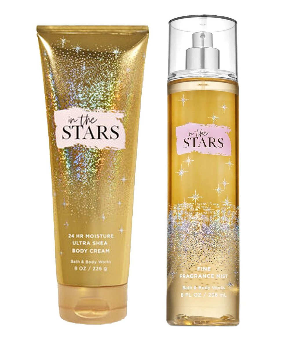 Bath & Body Works In The Stars Ultra She Body Cream & Fine Fragrance Mist Set (Packaging May Vary) Avelisse