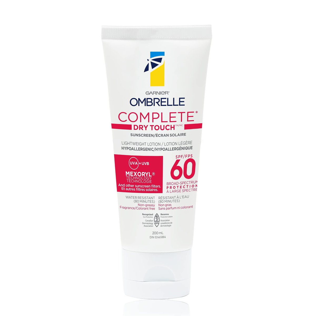 Garnier Ombrelle Complete Sensitive Advanced 60 SPF 200 mL - Face Sunscreen Avelisse