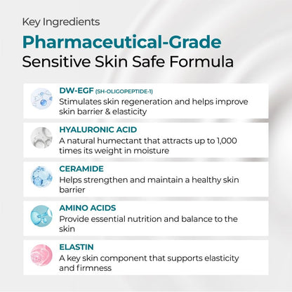 EASYDEW DW-EGF Cream Limited 2.36 oz – Anti-Aging Moisturizer with Human Epidermal Growth Factor & Hyaluronic Acid Collagen Avelisse