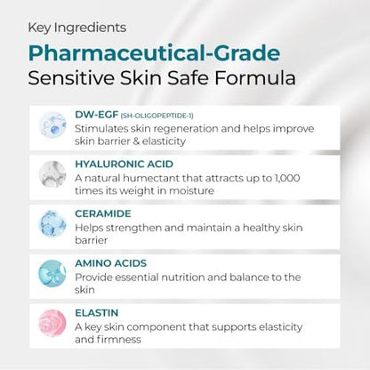 EASYDEW DW-EGF Cream Limited 2.36 oz – Anti-Aging Moisturizer with Human Epidermal Growth Factor & Hyaluronic Acid Collagen Avelisse