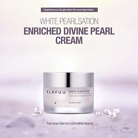 KLAVUU PEARLSATION Enriched Pearl Eye Cream – Niacinamide Anti-Aging Hydration, Dark Circles & Elasticity Treatment, Korean Skin Care (0.68 oz / 20 ml) - görsel 3