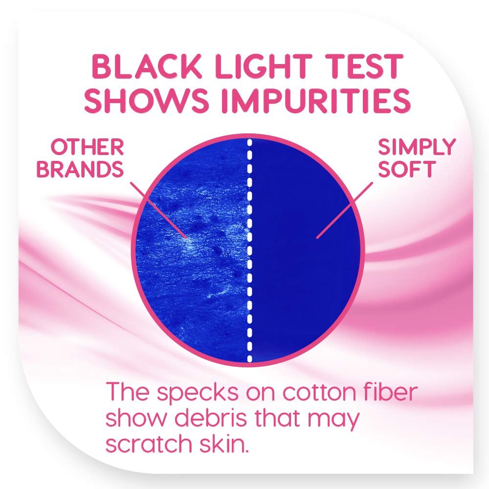 Simply Soft Premium Cotton Balls (600 Count) - 100% Pure Cotton, Large Cotton Balls for Face and Nail Polish Remover - görsel 10