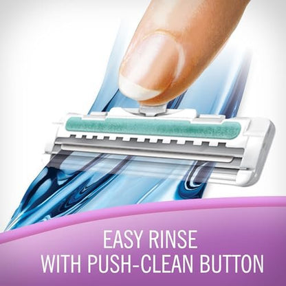 Skintimate Twin Blade Disposable Razor for Women - 12 Pack
