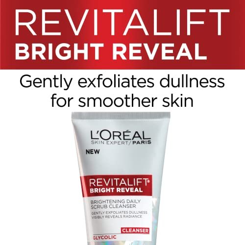 L'Oreal Paris Revitalift Bright Reveal Anti-Aging Facial Cleanser with Glycolic Acid, 5 fl. oz (Pack of 2) - görsel 4