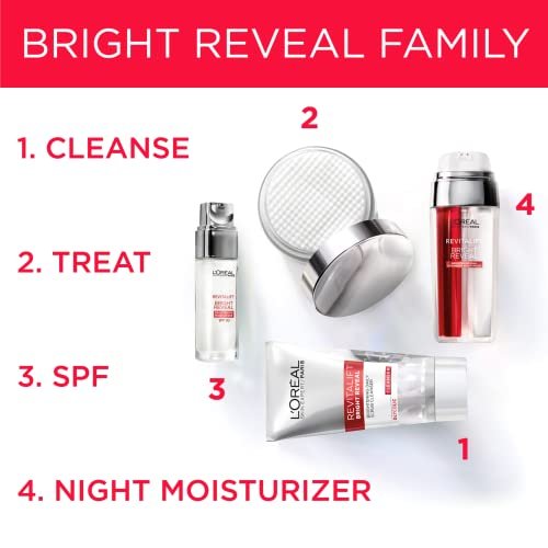 L'Oreal Paris Revitalift Bright Reveal Anti-Aging Facial Cleanser with Glycolic Acid, 5 fl. oz (Pack of 2) - görsel 6