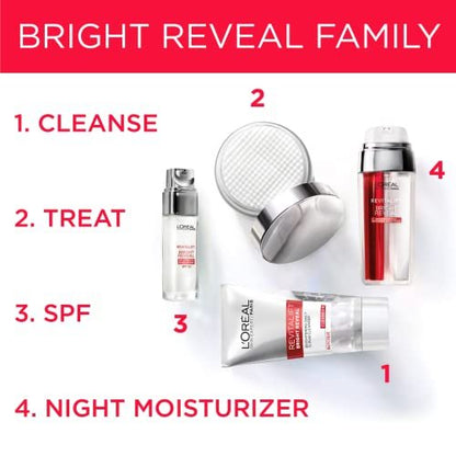 L'Oreal Paris Revitalift Bright Reveal Anti-Aging Facial Cleanser with Glycolic Acid, 5 fl. oz (Pack of 2)
