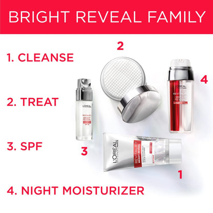 L'Oreal Paris Revitalift Bright Reveal Anti-Aging Facial Cleanser with Glycolic Acid, 5 fl. oz (Pack of 2)