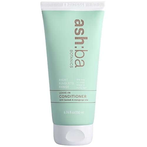 Ashba Botanics Leave-in Conditioner Frizzy Hair Fixer - Moisturizing Hair Cream for Dry & Dehydrated Hair with Rosemary Extracts - 8 Fl Oz - görsel 2