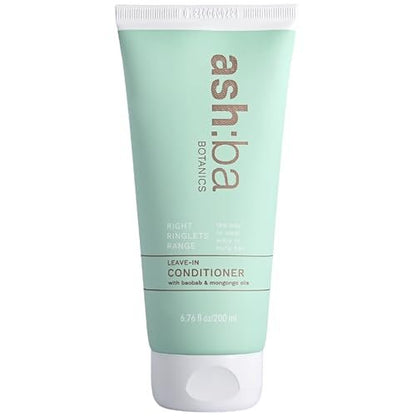 Ashba Botanics Leave-in Conditioner Frizzy Hair Fixer - Moisturizing Hair Cream for Dry & Dehydrated Hair with Rosemary Extracts - 8 Fl Oz