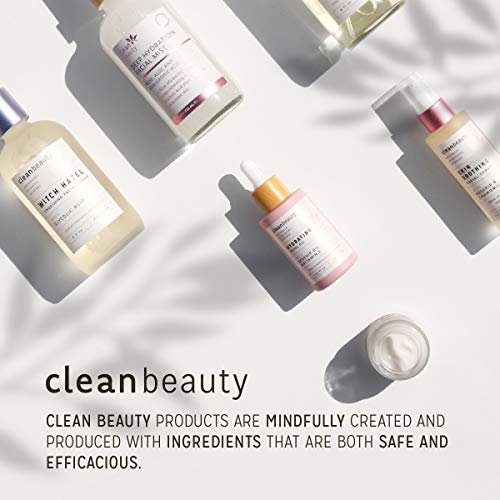 Clean Beauty Hydrating Rose Petal Facial Oil with Rosehip Oil & Vitamin E - Reduce Fine Lines & Dark Spots, Moisturize & Nourish (1.83 fl oz) Avelisse
