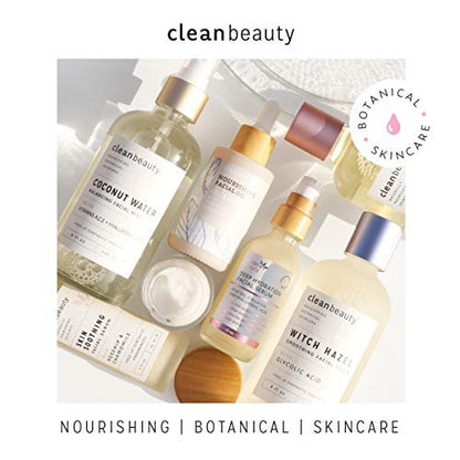 Clean Beauty Hydrating Rose Petal Facial Oil with Rosehip Oil & Vitamin E - Reduce Fine Lines & Dark Spots, Moisturize & Nourish (1.83 fl oz) Avelisse