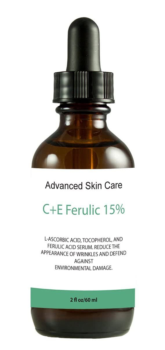 CE Ferulic Serum – 15% L-Ascorbic Acid, Vitamin E & Ferulic Acid – Large 2 oz Bottle Avelisse