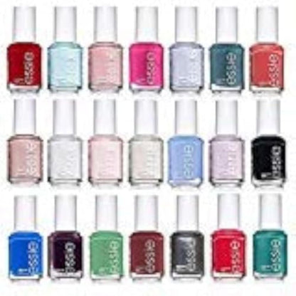 Essie Nail Polish Set of 10 Random Colors - No Repeats, 4.6 Fl Oz Total Avelisse