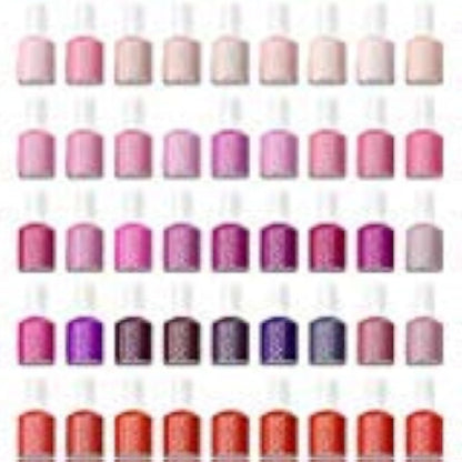 Essie Nail Polish Set of 10 Random Colors - No Repeats, 4.6 Fl Oz Total Avelisse