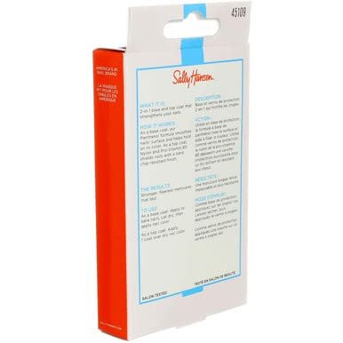 Sally Hansen Double Duty Base & Top Coat, Clear, 0.45 Fl Oz (Pack of 2) - görsel 13