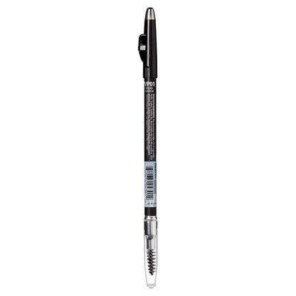 Ruby Kisses GoBrow Eyebrow Pencil - Sharpenable, Longwear, Natural-Looking Brows - 3 Pack (Black Brown)