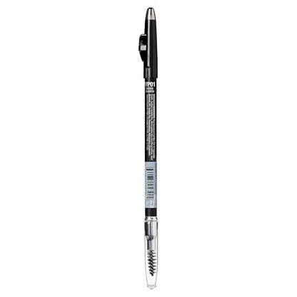 Ruby Kisses GoBrow Eyebrow Pencil - Sharpenable, Longwear, Natural-Looking Brows - 3 Pack (Black Brown)