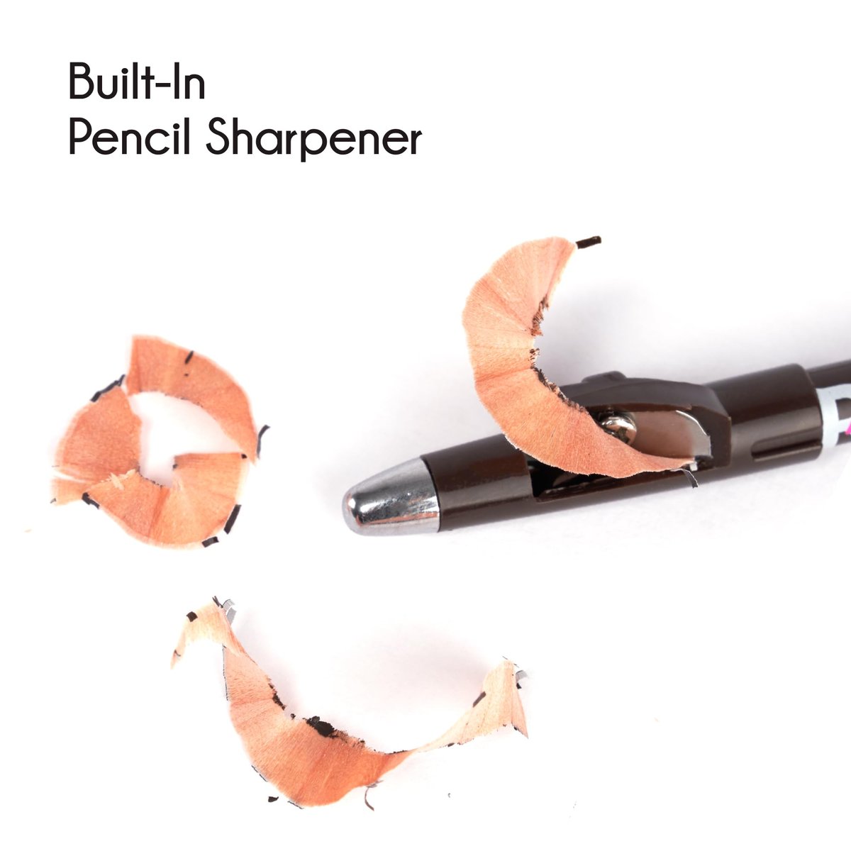 Ruby Kisses GoBrow Eyebrow Pencil - Sharpenable, Longwear, Natural-Looking Brows - 3 Pack (Black Brown) - görsel 9