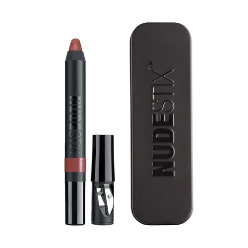 Nudestix Magnetic Matte Lip Color in Freckle – 3-in-1 Long-Wear Lipstick, Lip Liner & Lip Stain Pencil – Clean, Cruelty-Free, Transfer-Proof Matte Lip Makeup - görsel 2
