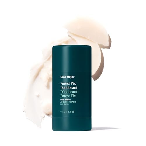 Ursa Major Natural Deodorant - Forest Fix | Aluminum-Free, Non-Staining & Cruelty-Free | 2.6 oz Avelisse