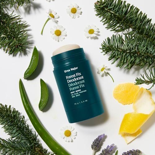 Ursa Major Natural Deodorant - Forest Fix | Aluminum-Free, Non-Staining & Cruelty-Free | 2.6 oz Avelisse